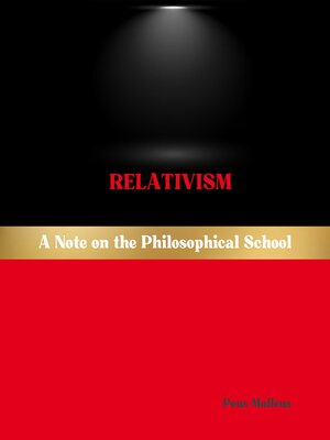 cover image of Relativism